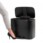 Atkritumu tvertne BO PEDAL BIN, 11 + 23L, Black 4