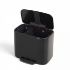 Atkritumu tvertne BO PEDAL BIN, 11 + 23L, Black 2