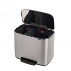 Atkritumu tvertne BO PEDAL BIN, 11 + 23L,Steel FPP 4