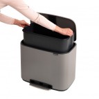 Atkritumu tvertne BO PEDAL BIN, 36L, Mineral CG 2