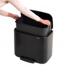 Mусорный ящик BO PEDAL BIN, 36L, Matt Black 2