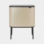 Mусорный ящик BO TOUCH BIN, 11 + 23L, Metallic Gold