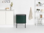 Atkritumu tvertne BO TOUCH BIN, 11 + 23L, Pine Green 10