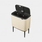 Atkritumu tvertne BO TOUCH BIN, 11 + 23L, Soft Beige 7