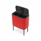 Atkritumu tvertne BO TOUCH BIN, 11 + 23L, Red 6