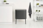 Brabantia BO TOUCH atkritumu tvertne , 11 + 23 L, Confident Grey 4