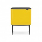 Mусорный ящик BO TOUCH BIN, 11 + 23L, Yellow