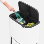 Atkritumu tvertne BO TOUCH BIN, 11 + 23L, White 6