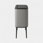 Atkritumu tvertne BO TOUCH BIN, 3 X 11L, Mineral Concrete Grey 8