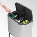 Atkritumu tvertne BO TOUCH BIN, 3 X 11L, Steel FPP 5