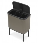 Atkritumu tvertne BO TOUCH BIN, 3 X 11L, Platinum 4