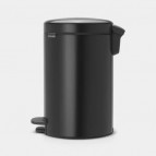 Brabantia atkritumu tvertne 12 l, Matt Black 5