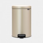 Atkritumu tvertne Newicon 20 l, Metallic Gold