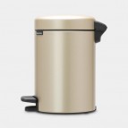 Atkritumu tvertne Newicon 3 l Metallic Gold 4