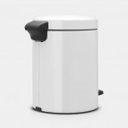 Brabantia atkritumu tvertne 5 l, Balta 6
