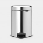Brabantia atkritumu tvertne 5 l, Brilliant Steel