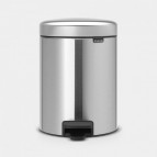 Atkritumu tvertne NewIcon Recycle 2x2L, Matt Steel 