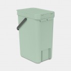 Atkritumu tvertne Sort & Go 12L, Jade Green  3