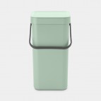 Atkritumu tvertne Sort & Go 12L, Jade Green  4