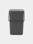 Brabantia Sort&Go atkritumu tvertne 25 l, Grey 4