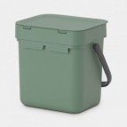 Atkritumu tvertne Sort & Go 3L, Fir Green 3