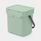 Atkritumu tvertne Sort & Go 3L, Jade Green 4