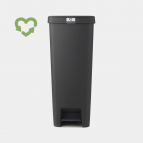 Atkritumu tvertne StepUp ar pedāli 40L, Dark Grey