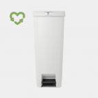 Atkritumu tvertne StepUp ar pedāli 40L, Light Grey