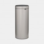 ATKRITUMU TVERTNE TOUCH 30L, mīksti pelēks