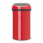 Atkritumu tvertne Touch Bin, 60 l, Passion red