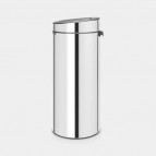 Brabantia Touch atkritumu tvertne 30 l, Brilliant Steel 4