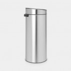 Brabantia Touch atkritumu tvertne 30 l, Matt Steel 2