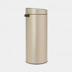 Atkritumu tvertne Touch Bin, 30 l, Metallic Gold 5