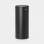 Atkritumu tvertne Touch Bin, 30 l, Mineral Moonlight Black