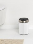 Brabantia Touch atkritumu tvertne 3 l, White 3