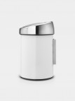 Brabantia Touch atkritumu tvertne 3 l, White 4