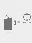 Brabantia Touch atkritumu tvertne 3 l, White 6