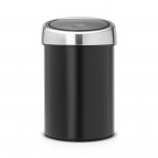 Atkritumu tvertne Touch Bin 3L,Matt Black