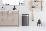 Atkritumu tvertne Touch Bin, 40 l, Platinum/Matt  3