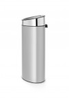 Atkritumu tvertne Touch Bin, 40 l, Metallic Grey/B 2