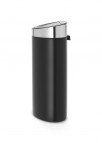 Atkritumu tvertne Touch Bin, 40 l, Matt black/FPP  6