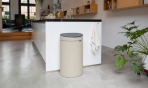 Atkritumu tvertne Touch Bin, 40 l, Soft Beige 5