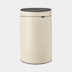 Atkritumu tvertne Touch Bin, 40 l, Soft Beige