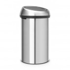 Atkritumu tvertne Touch Bin, 60 l, Matt Steel