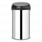 Atkritumu tvertne Touch Bin, 60 l, Brilliant steel