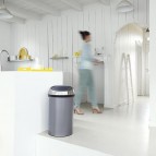 Atkritumu tvertne Touch Bin, 60 l, Platinum 2