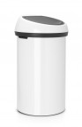 Atkritumu tvertne Touch Bin, 60 l, White 2