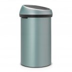 Atkritumu tvertne Touch Bin, 60 l, Metallic Mint 5