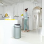 Atkritumu tvertne Touch Bin, 60 l, Metallic Mint 2