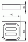 Ideal Standard ziepju trauks 2